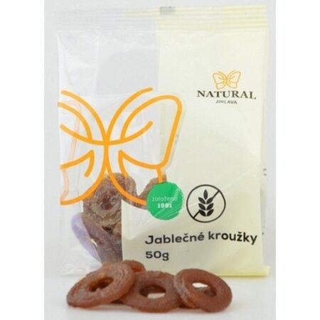 Jablkové bezlepkové krúžky 150g