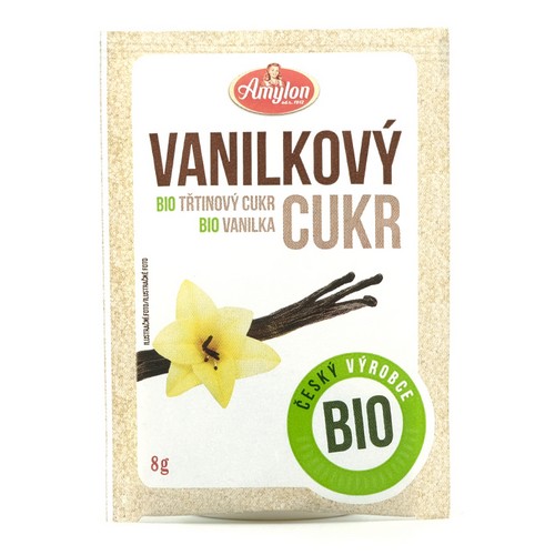 Amylon Vanilkový trstinový cukor BIO 8g