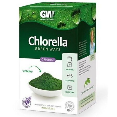 Green Ways Chlorella v prášku BIO 350g