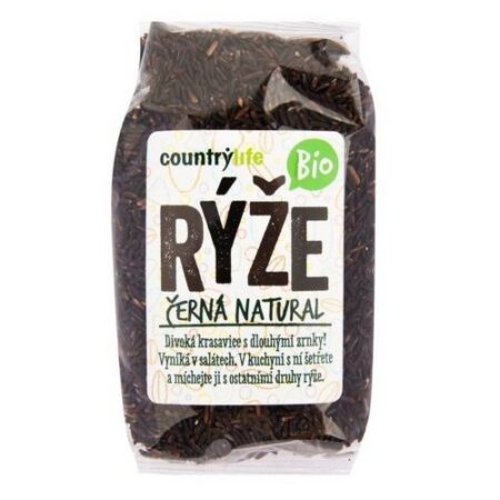 Country Life Čierna ryža BIO 500g