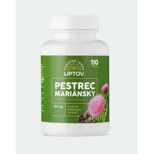 Konopná farma Liptov Pestrec mariánsky 110 tabliet