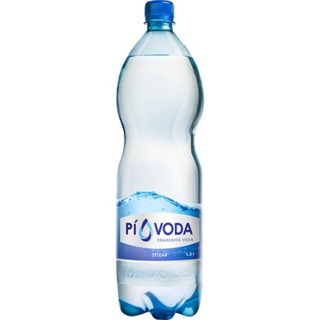 Pí Voda Pramenitá voda sýtená 1,5l