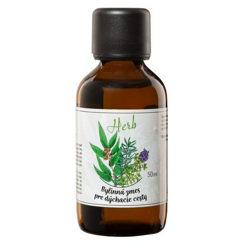 Bylinná zmes na dýchacie cesty 50ml HERB