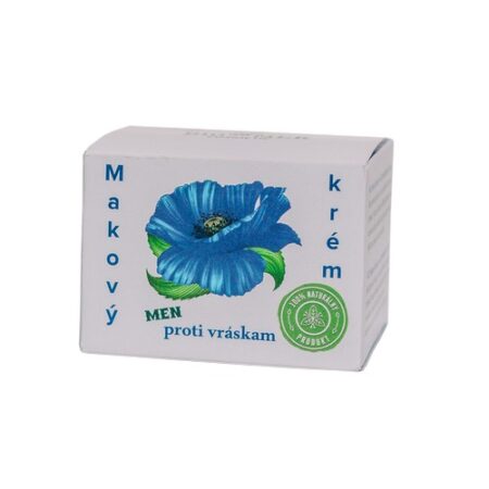 Makový krém proti vráskam pre mužov 15ml