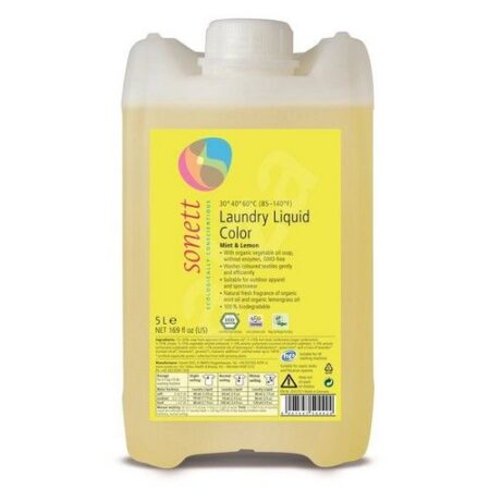 SONETT na pranie tekutý COLOR mäta-citrón 5l