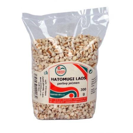 Slzovka Hatomugi perlivý jačmeň BIO Sunfood 300g