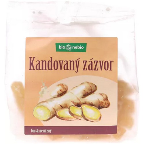 Bio Nebio Kandizovaný zázvor BIO 100g