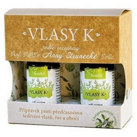 VLASY-K tinktúra 2x50ml Serafín