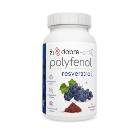 Slovak Wine Ži dobre Polyfenol Resveratrol prášok 250g