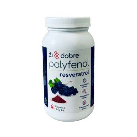 Slovak Wine Ži dobre Polyfenol Resveratrol 240 kapsúl