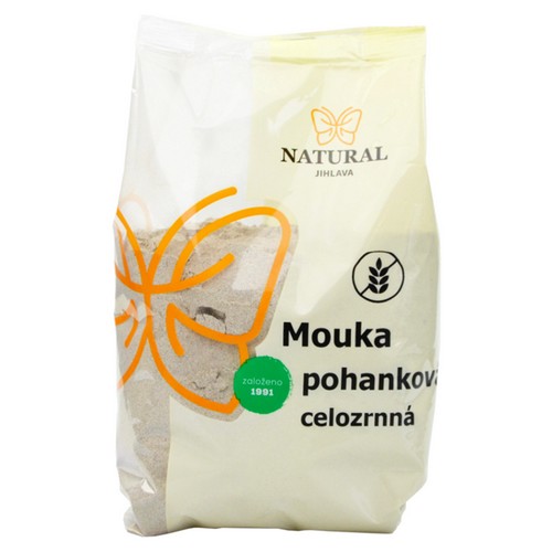 Natural Jihlava Pohánková múka celozrnná bezlepková 400g