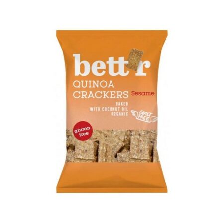 Bett’r Ouinoa krekry so sezamom BIO 100g