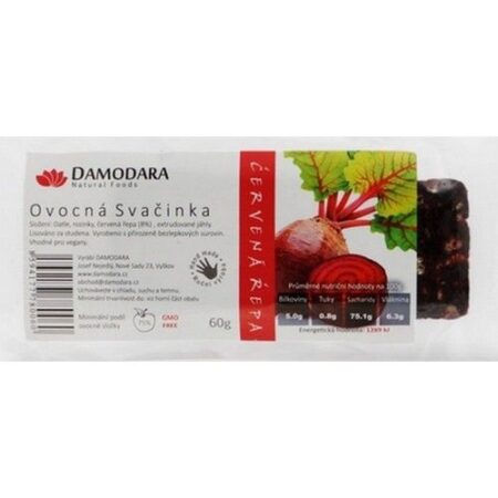 Damodara Cviklová tyčinka 50g