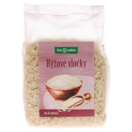 Bio Nebio Ryžové vločky natural BIO 250g