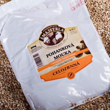 Šmajstrla Pohánková múka celozrnná bezlepková 500g