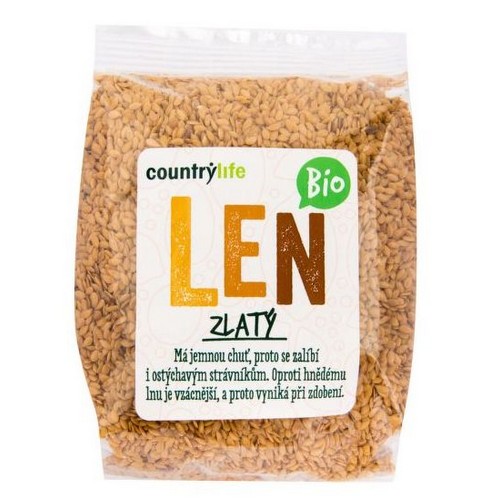 Ľan zlatý bio 300g CL