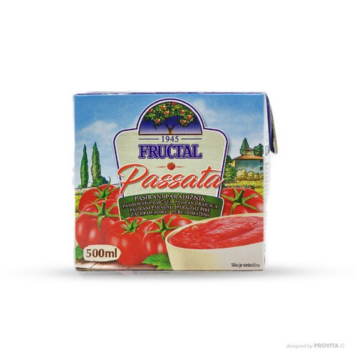 Fructal Pasírované paradajky 500ml