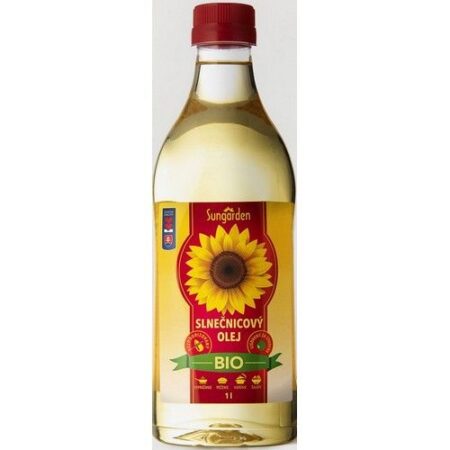 Sungarden Slnečnicový olej bez vône BIO 500ml