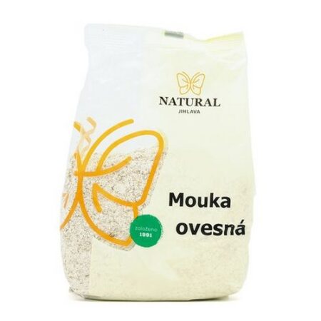 Natural Jihlava Ovsená múka celozrnná bezlepková 300g