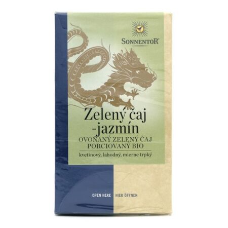 Zelený čaj – jazmín porc. 27g BIO, Sonnentor