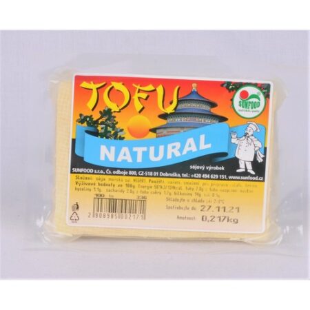 Sunfood Tofu natural váha cca 200g