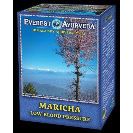 Everest Ayurveda Ajurvédsky čaj MARICHA - Nízky krvný tlak 100g