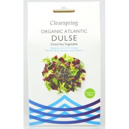 Clearspring Morské riasy Dulse Atlantické sušené BIO 25g