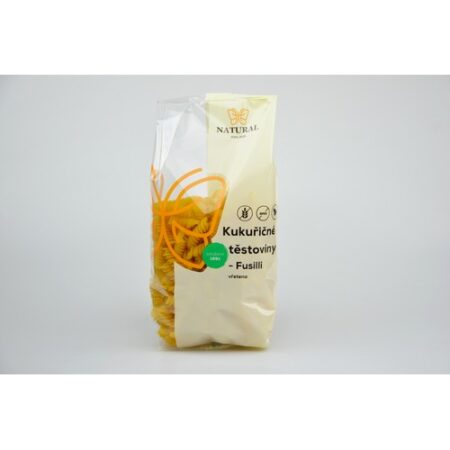 Natural Jihlava Kukuričné cestoviny fusilli bezlepkové 300g