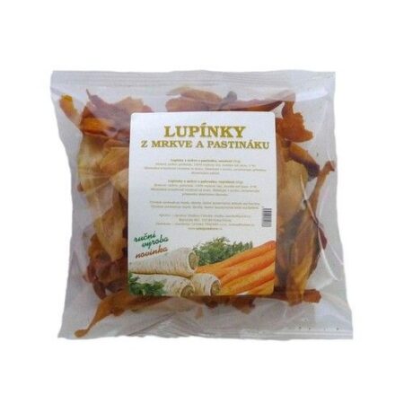 Lupienky z mrkvy a paštrnáku 50g