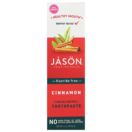 Zubná pasta JASON - Healthy Mouth Cinnamon 119g