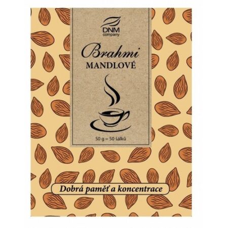 DNM Ajurvédska káva Brahmi mandľová- Dobrá pamäť a koncentrácia 50g