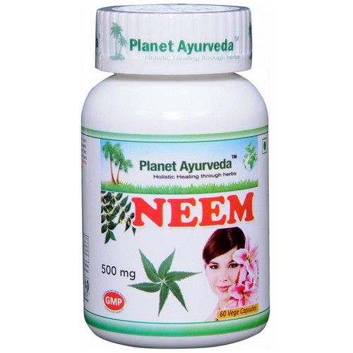 Planet Ayurveda Neem (Azadirachta Indica) 500mg 60 kapsúl