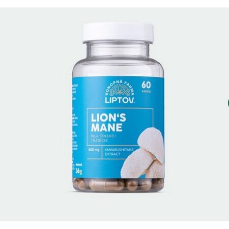 Konopná farma Liptov Lion’s Mane 60 kapsúl