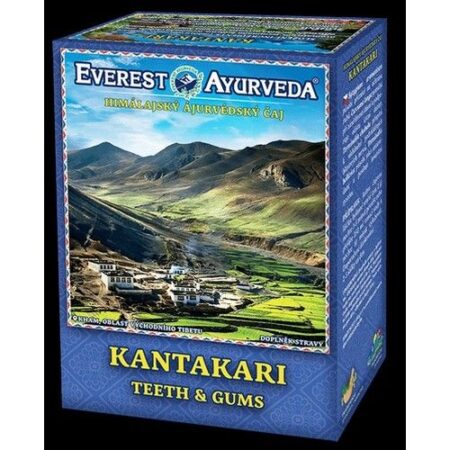 Everest Ayurveda Ajurvédsky čaj KANTAKARI - Zuby a ďasná 100g