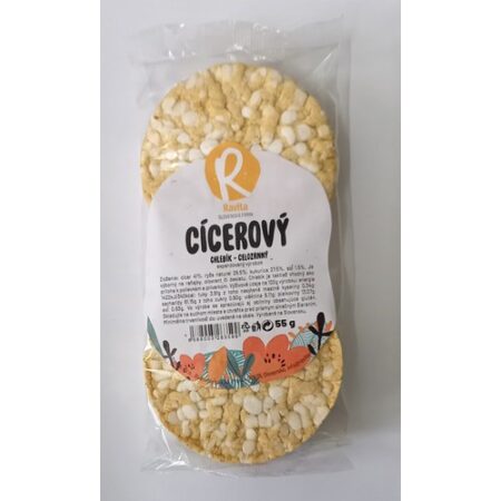 Celozrnný chlebík cícerový 55g