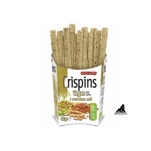 Extrudo Tyčinky Crispins s morskou soľou 60g