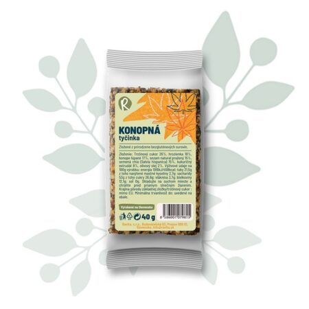 Ravita Konopná tyčinka 40g