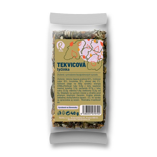 Ravita Tekvicová tyčinka 40g