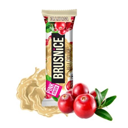 Pink Onion Brusnicová tyčinka v bielej čokoláde Vegan 40g