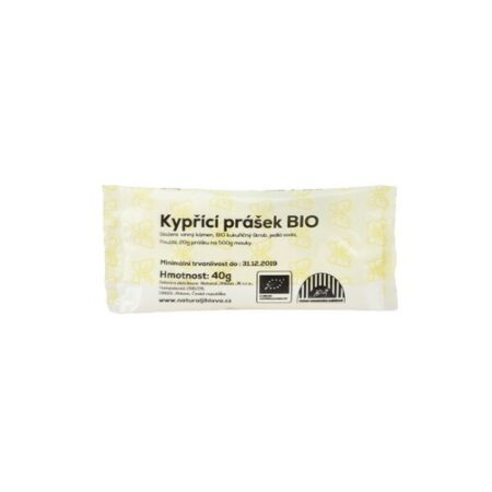 Natural Jihlava Kypriaci prášok do pečiva BIO 40g