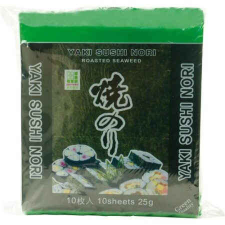 JH Foods Morské riasy Nori pražené na sushi 25g