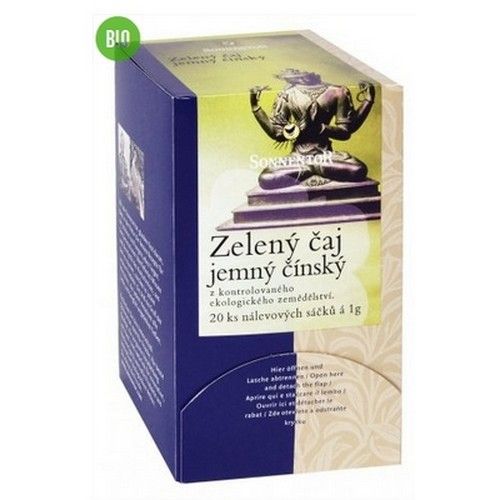 Čaj zelený jemný čínsky porciovaný BIO 27g Sonnentor