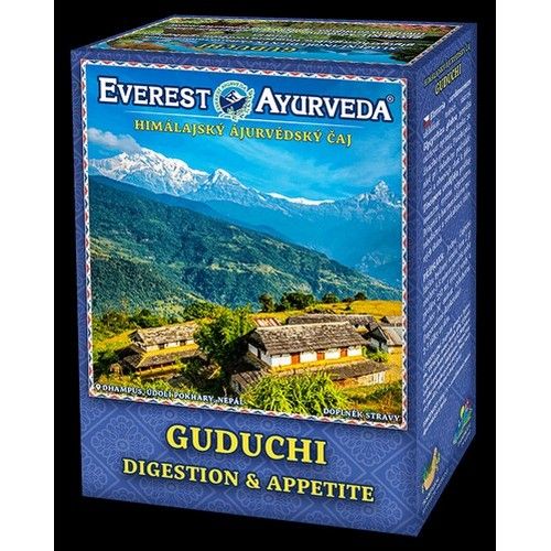 Everest Ayurveda Ajurvédsky čaj GUDUCHI - Nevoľnosť a preháňanie 100g