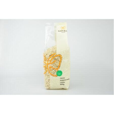 Natural Jihlava Ovsené vločky jemné s klíčkami 500g