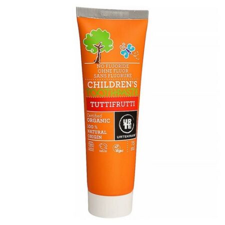 Urtekram Detská zubná pasta Tutti Frutti 75 ml