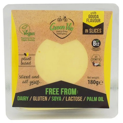 Green Vie Syr gouda plátky 180g