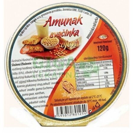 Natural Jihlava Svačinka Amunak sójová 120g