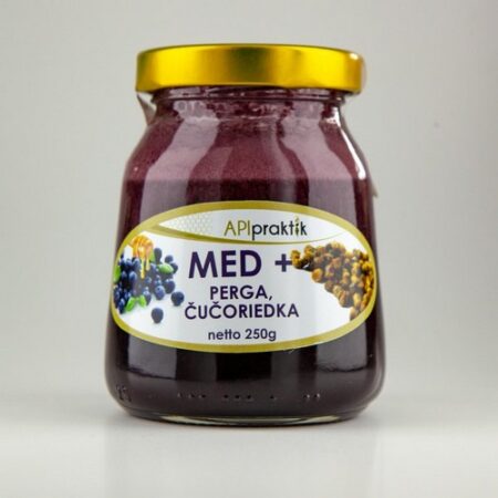 Apipraktik Med + Perga, Čučoriedka 250g