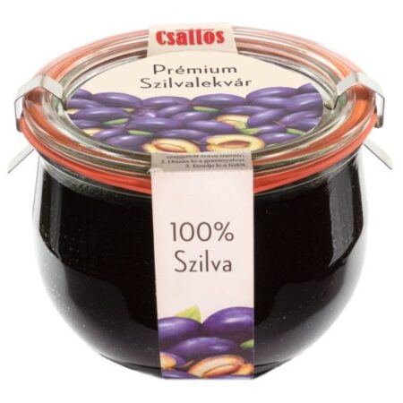 Csattos Lekvár premium 100% slivkový Szatmári 600g