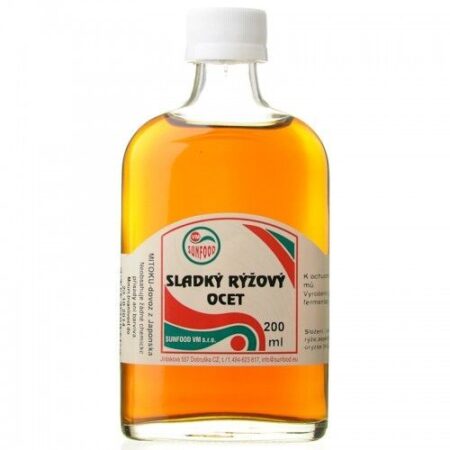 Sunfood Sladký ryžový ocot 200ml